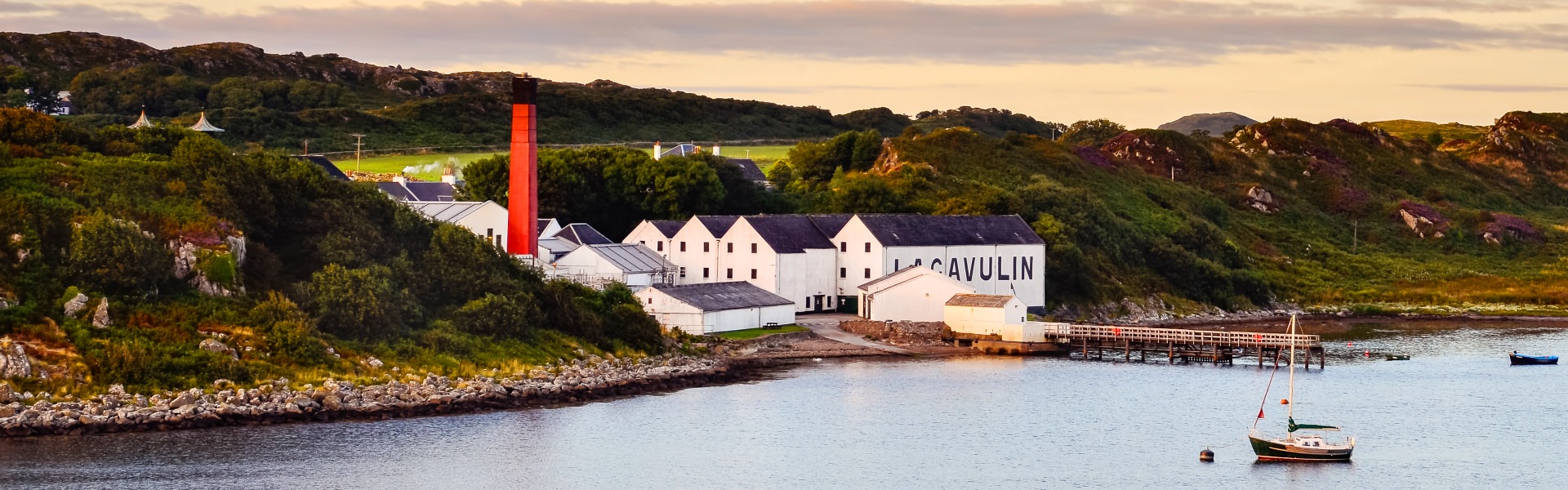 Strathisla Distillery in Scotland