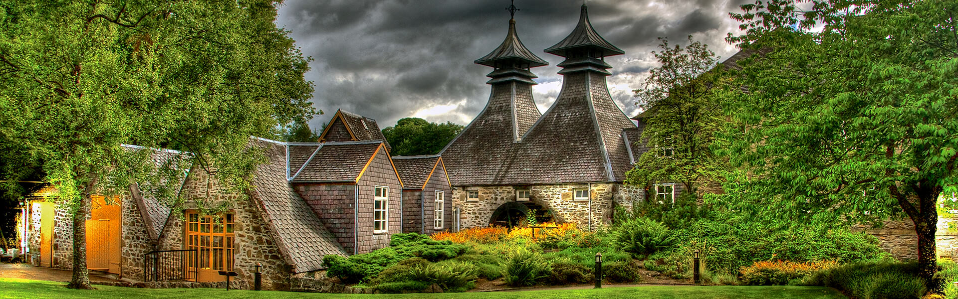 Strathisla Distillery in Scotland